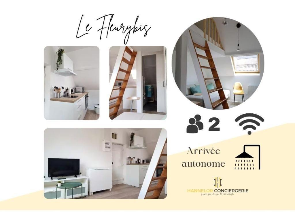Fleurybis - Appartement Calme Proche De Rouen Deville-les-Rouen Exterior foto